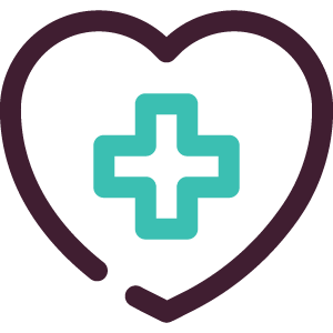 icono corazón hospital
